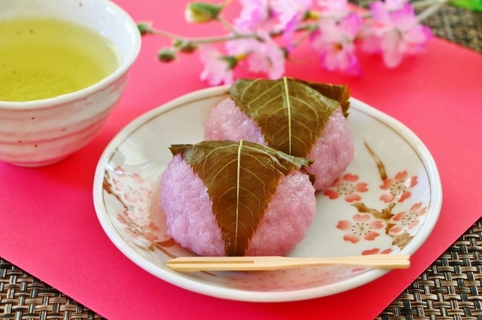 道明寺 桜餅