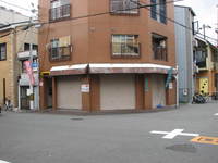 ＪＲ桜ノ宮駅　徒歩２分　角地１階店舗