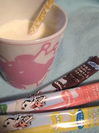 味のあるストロー！