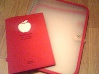 ◆赤い手帳を買いました☆