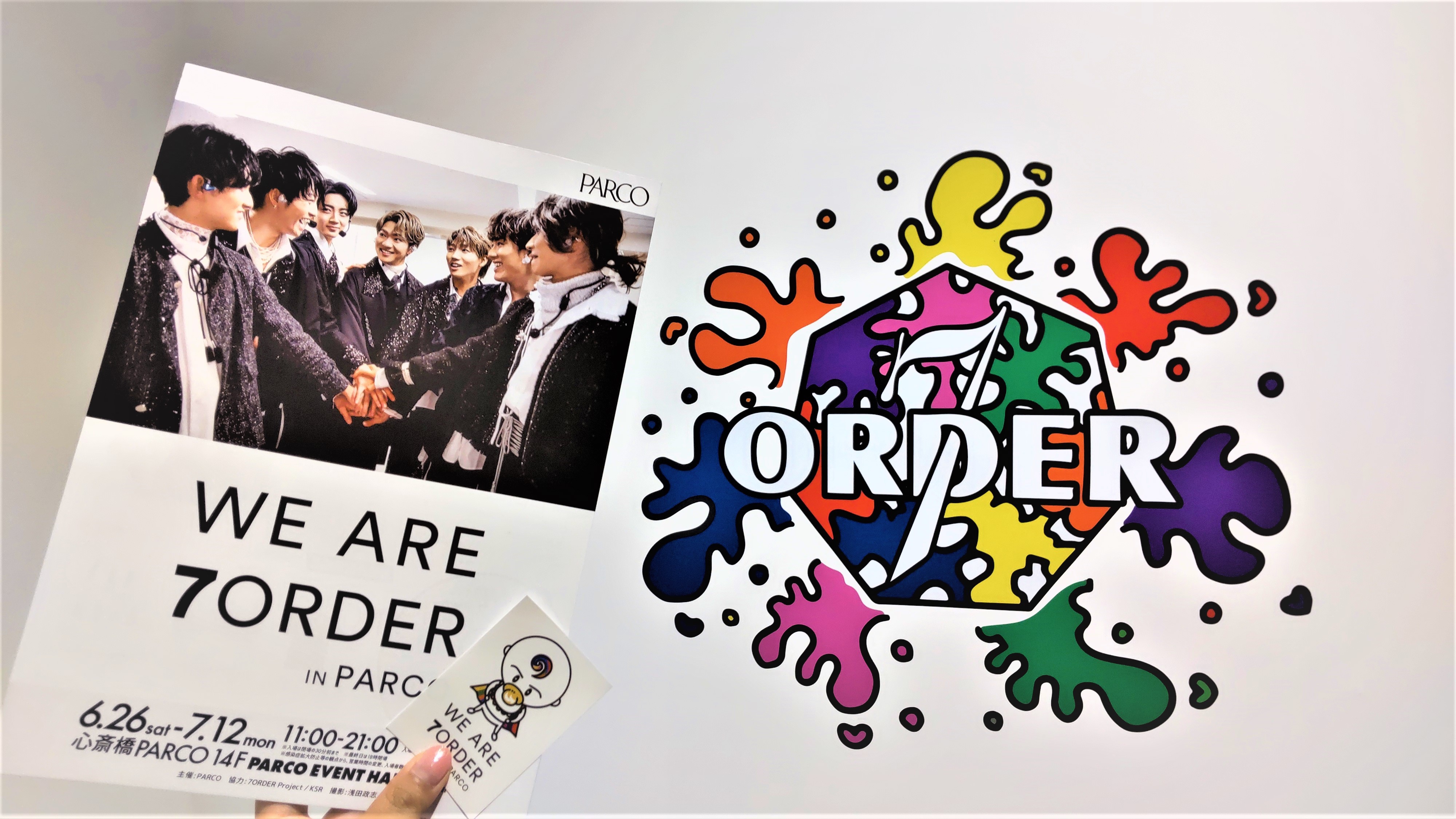 WE ARE 7ORDER IN PARCO』＠大阪 心斎橋PARCO│みんなのPRコーナー
