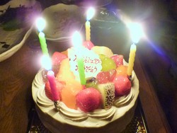 感動の誕生日
