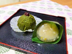 ほっとする和菓子