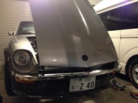 休みの日は車いじってます