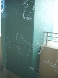 タワーマンションに遮熱フィルムを