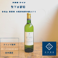 大阪府柏原市産ぶどう 堅下本葡萄 合名山南西畑 2019 白ワイン 辛口