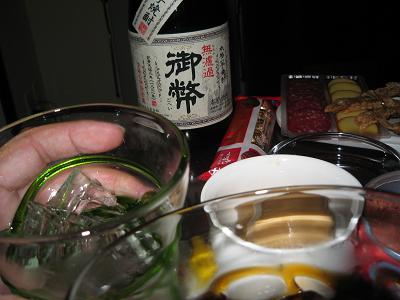 夜中の、晩餐