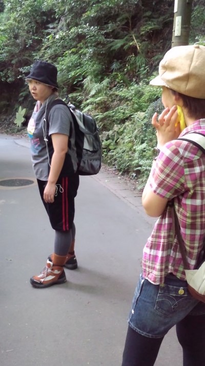 箕面でばったり