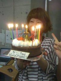 大峯さんの誕生日