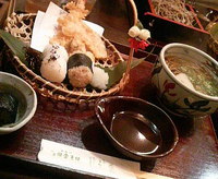 茶屋町「田舎そば」。