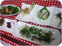 白い食卓。