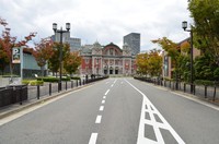 中之島通 堺筋～中央公会堂前が車両（車・バイク）通行禁止になりますよー 2020/01/24 10:08:19