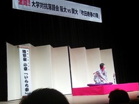 吹田産業祭で落語を聞いた