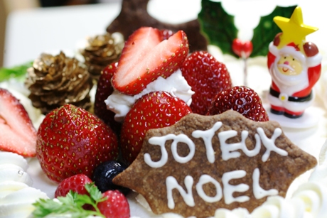 クリスマスケーキが2個