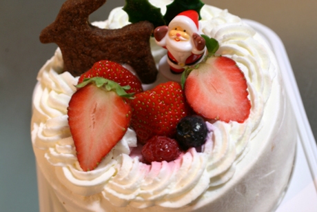 クリスマスケーキが2個