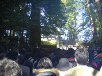 伊勢神宮は人だかり