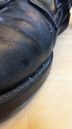 Red wing　ポストマン　靴クリーニング