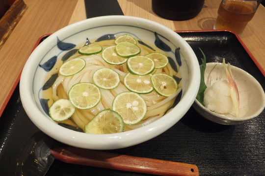 守口　「麺匠　やしま」　大阪好っきゃ麺３　第８弾　すだちおろしうどん！
