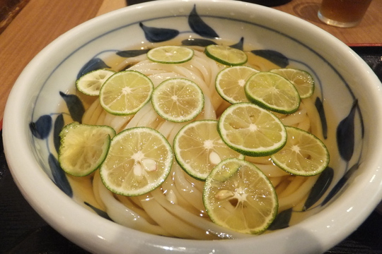 守口　「麺匠　やしま」　大阪好っきゃ麺３　第８弾　すだちおろしうどん！