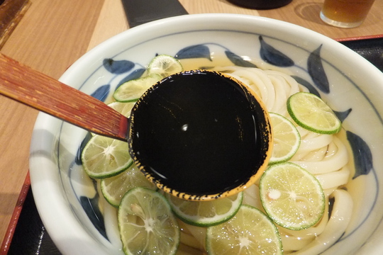 守口　「麺匠　やしま」　大阪好っきゃ麺３　第８弾　すだちおろしうどん！