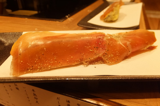 天満・天神橋筋六丁目　「天ぷらワイン　大塩」　誕生日に揚げたての創作天ぷらを家族で楽しんできました！