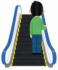 #1775 歩く方が断然早い!速度の遅いエスカレーターがJR天王寺駅に