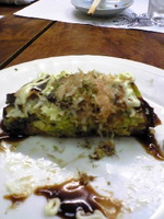 ゴーヤーお好み焼き