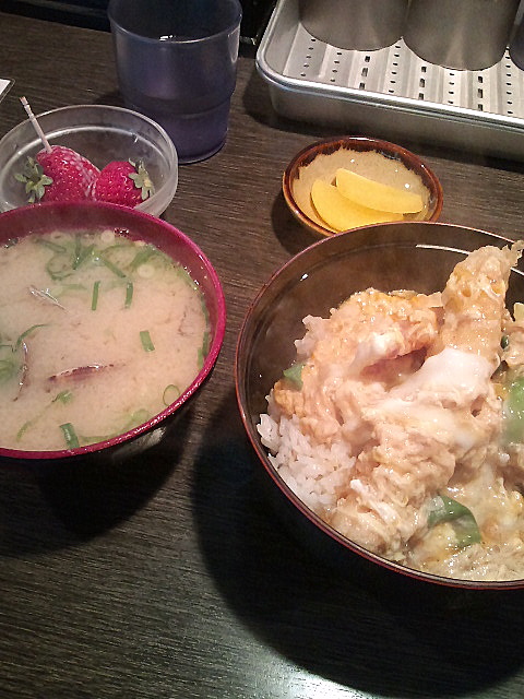 天ぷら大吉＠大阪・難波　　 　  【天とじ丼】