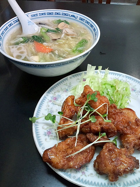 天天＠阪急王子公園駅　   【中華風揚げもの】