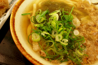 駅ナカ かすうどん