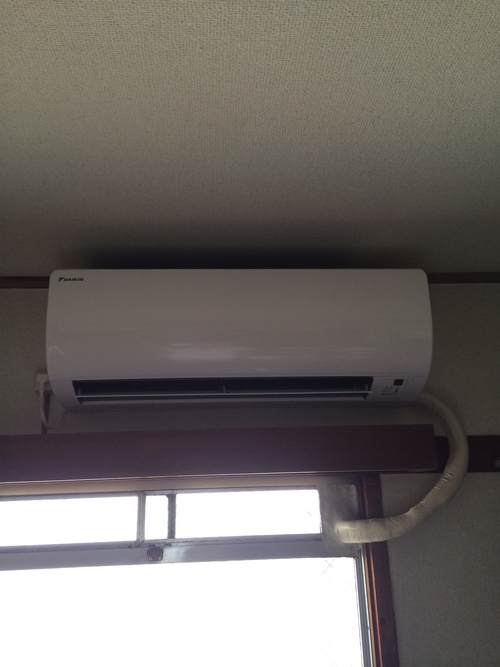 夏はエアコン