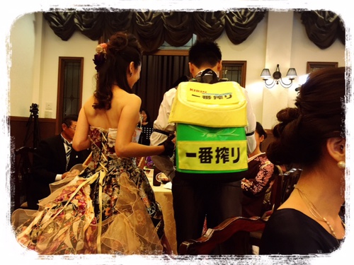 結婚式♪
