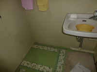 洗濯機設置しました