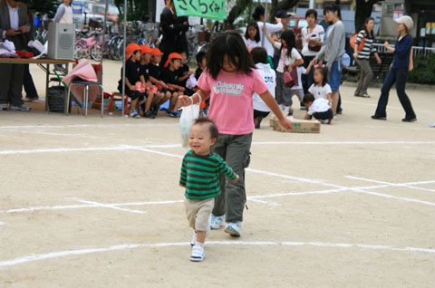 運動会初体験