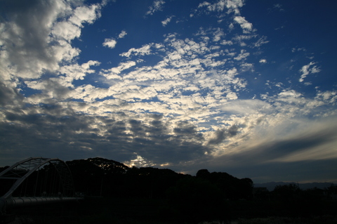 11月の空