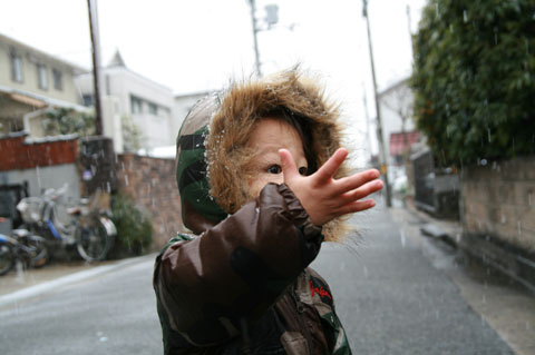 雪ほぼ初体験