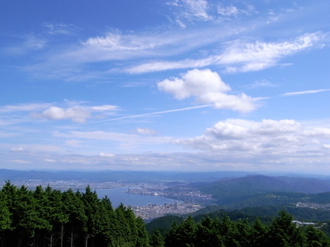 比叡山山頂より