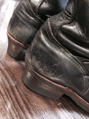 REDWING 積上げ交換＋Vibram＃700ヒール