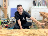 木彫りの可能性を追求し続け、だんじりから世界に舞台を広げる木彫り職人 2022/11/11 09:30:00
