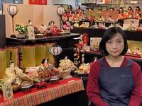 雛人形から、尾山人形、市松人形まで。ライフスタイルに合わせた人形づくりで文化と人を温かく繋ぎ続ける