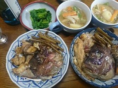 食べることばかりで・・・