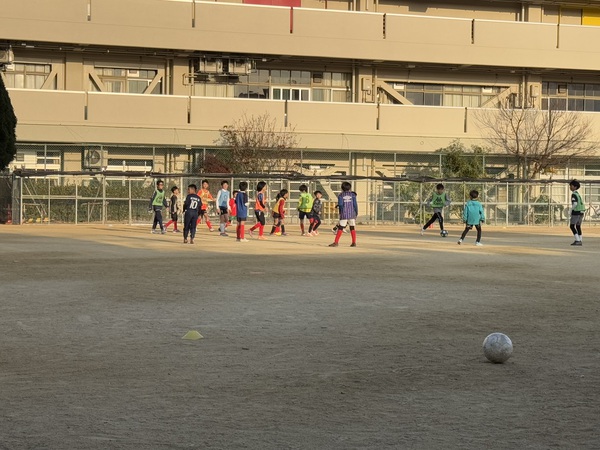 初蹴り！親子サッカー大会