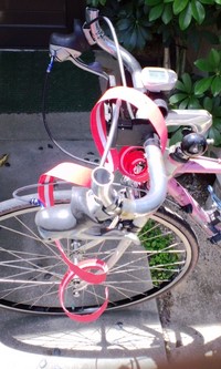 所有自転車小改造　－その後ー