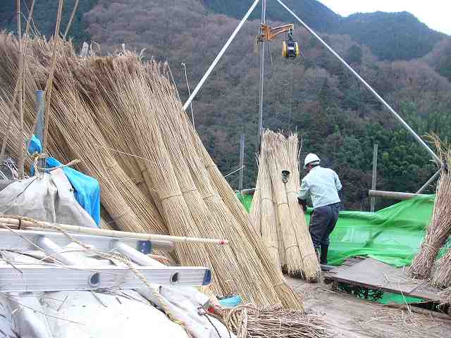 屋根の葺き替え