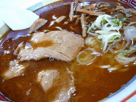 蜂屋（旭川）のラーメン。