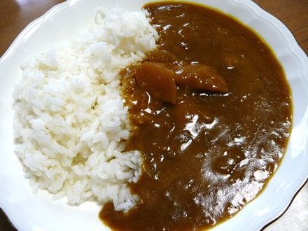 白桃カレー。