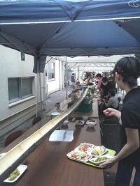 流しそうめん
